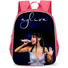 Ayliva Backpack School Bag StudentPack - Ayliva Performs On Stage Blue Outfit Poster