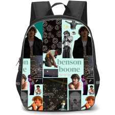 Benson Boone Backpack StudentPack - Benson Boone Beautiful Things Collage Poster