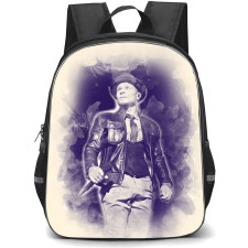 Backstreet Boys Brian Littrell Backpack StudentPack - Brian Littrell Fan Art Grayscale Poster