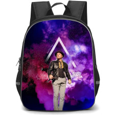 Backstreet Boys Brian Littrell Backpack StudentPack - Brian Littrell Performing On Galaxy Background