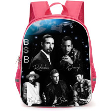 Backstreet Boys Backpack StudentPack - Backstreet Boys Grayscale Portrait With Singnature Poster