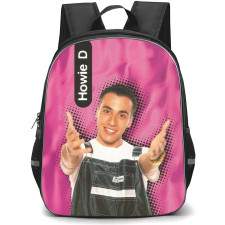 Backstreet Boys Howie Dorough Backpack StudentPack - Howie Dorough Fan Art On Pink Background Poster
