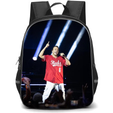 Backstreet Boys Howie Dorough Backpack StudentPack - Howie Dorough Wears Red Tshirt In A Concert Poster