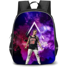 Backstreet Boys Nick Carter Backpack StudentPack - Nick Carter Performing On Galaxy Background