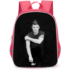 Backstreet Boys Nick Carter Backpack StudentPack - Nick Carter Sitting Grayscale Picture