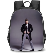 Backstreet Boys Nick Carter Backpack StudentPack - Nick Carter Standing On Gray Background
