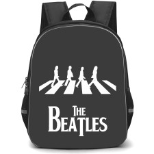 The Beatles Backpack StudentPack - The Beatles Abbey Road Silhouette Poster