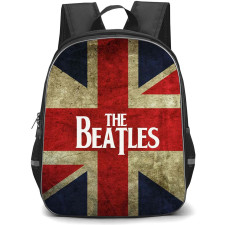 The Beatles Backpack StudentPack - The Beatles Retro UK Flag Poster