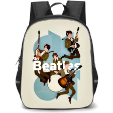 The Beatles Backpack StudentPack - The Beatles Vector Illustration Art Poster