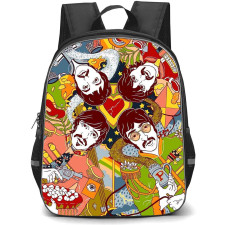 The Beatles Backpack StudentPack - The Beatles Vintage 1960s Poster