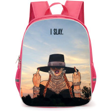 Beyonce Backpack StudentPack - Beyonce I Slay Cartoon Art Poster