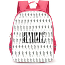 Beyonce Backpack StudentPack - Beyonce Logo On Grayscale Dancing Pattern Art Poster