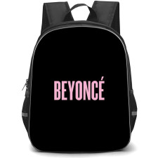 Beyonce Backpack StudentPack - Beyonce Pink Logo On Black Background