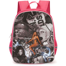 Beyonce Backpack StudentPack - Beyonce Renaissance Grayscale Collage