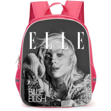 Billie Eilish Beyonce Backpack StudentPack - Billie Eilish Grayscale Portrait Poster