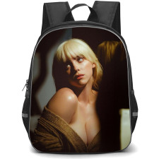 Billie Eilish Beyonce Backpack StudentPack - Billie Eilish Most Iconic Side Portrait Poster