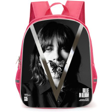Billie Eilish Beyonce Backpack StudentPack - Billie Eilish V Magazine 135 Spring Summer 2022 Cover Grayscale