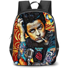 Billie Joe Armstrong Backpack StudentPack - Billie Joe Armstrong Green Day Portrait Illustration Art