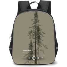 Bon Iver Backpack StudentPack - Bon Iver Holocene Song Playing Poster