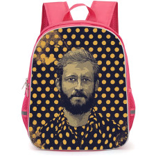 Bon Iver Vernon Backpack StudentPack - Bon Iver Justin Vernon Rolling Stone Illustration Art