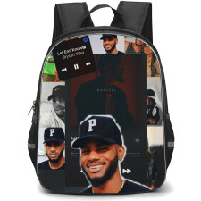 Bryson Tiller Backpack StudentPack - Bryson Tiller Let Em Know Collage Poster