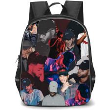 Bryson Tiller Backpack StudentPack - Bryson Tiller Young Picture Collage