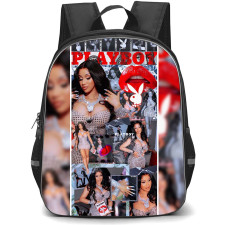 Cardi B Backpack StudentPack - Cardi B PlayBoy Collage Poster