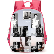 Celine Dion Backpack StudentPack - Celine Dion Black And White Picture Poster
