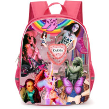 Chappell Roan Backpack StudentPack - Chappell Roan Karma Collage with Disco Ball