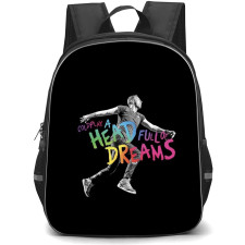 Coldplay Backpack StudentPack - Coldplay A Head Full Of Dreams Black Background