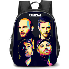 Coldplay Backpack StudentPack - Coldplay Wpap PopArt Poster