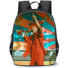 DMX Backpack StudentPack - DMX Wears Red Outfit in A Concert Poster