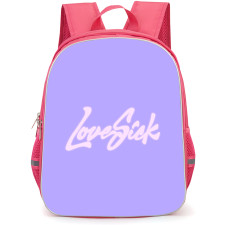 Don Toliver Backpack StudentPack - Don Toliver Love Sick Logo On Purple Background