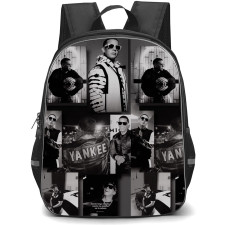 Daddy Yankee Backpack StudentPack - Daddy Yankee Collage Grayscacle Poster