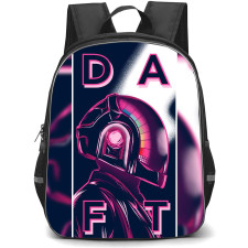 Daft Punk Backpack StudentPack - Daft Punk Music Poster DAFT