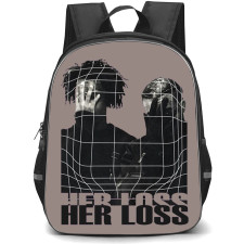 Drake Backpack StudentPack - Drake Her Loss Grayscale Poster