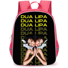 Dua Lipa Backpack StudentPack - Dua Lipa On Yellow Word Art Poster