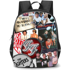 Foo Fighter Backpack StudentPack - Characters Collage White Background