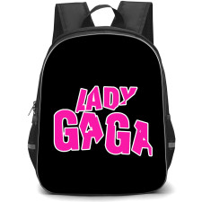 Lady Gaga Backpack StudentPack - Lady Gaga Pink Logo Sticker