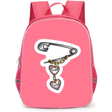Good Charlotte Backpack School Bag StudentPack - Good Charlotte Riot Girl Sticker Art