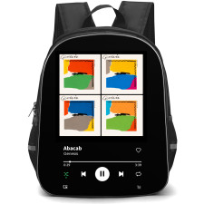 Genesis Backpack School Bag StudentPack - Genesis Abacab Album Cover