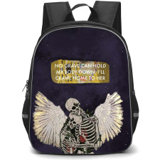 Hozier Backpack StudentPack - Hozier No Grave Can Hold My Body Down Lyrics Poster