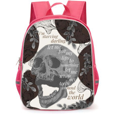 Hozier Backpack StudentPack - Hozier I Am Starving Darling Lyrics With Skull Poster