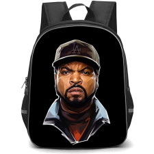 Ice Cube Backpack StudentPack - Ice Cube Crazy Art Via Viktor Gausa Poster