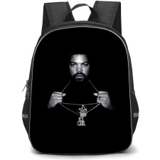Ice Cube Backpack StudentPack - Ice Cube Hip Hop Grayscale Poster
