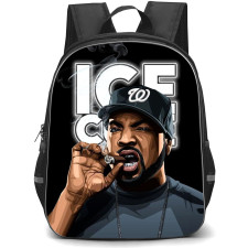 Ice Cube Backpack StudentPack - Ice Cube Illustration Art By Sundanese
