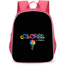 J Balvin Backpack StudentPack - J Balvin Colores On Black Background