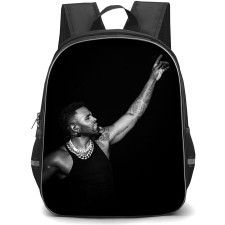 Jason Derulo Backpack StudentPack - Jason Derulo Raising Hand Grayscale Poster