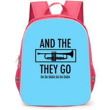 Jason Derulo Backpack StudentPack - Jason Derulo And The Trumpets They Go SkyBlue Background