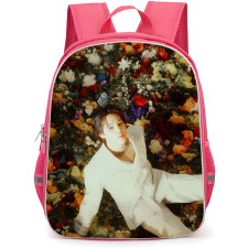 Jimin Backpack StudentPack - Jimin Sitting On Flower Poster